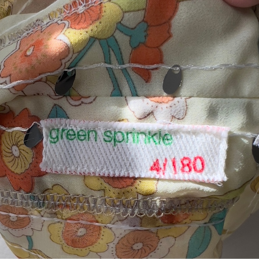 Green Sprinkle Tunic - Picture 2 of 3